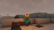 This skin is a combination of two mobs (Image via Minecraft)